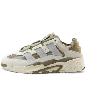 Adidas Niteball sneakers, cream/green