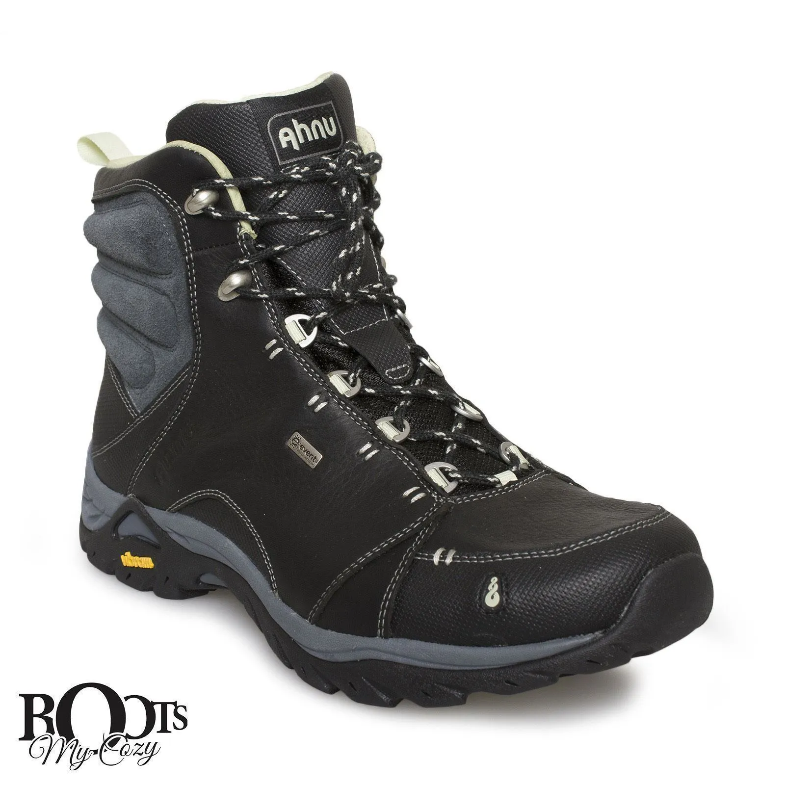 AHNU MONTARA BLACK WP HIKING BOOTS