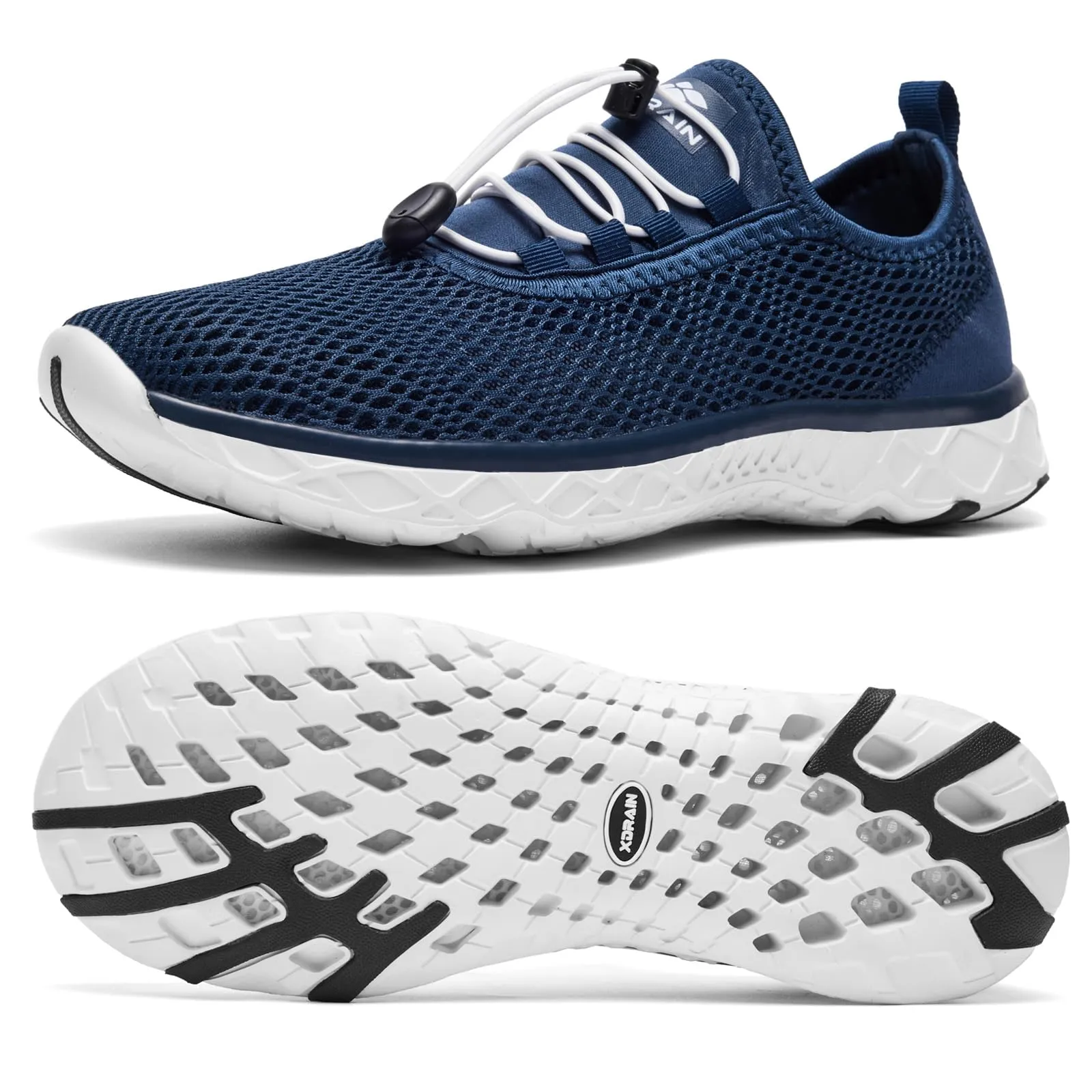 Mens Xdrain Classic Knit 3.0 - High-Performance, Breathable Water Shoes by Aleader