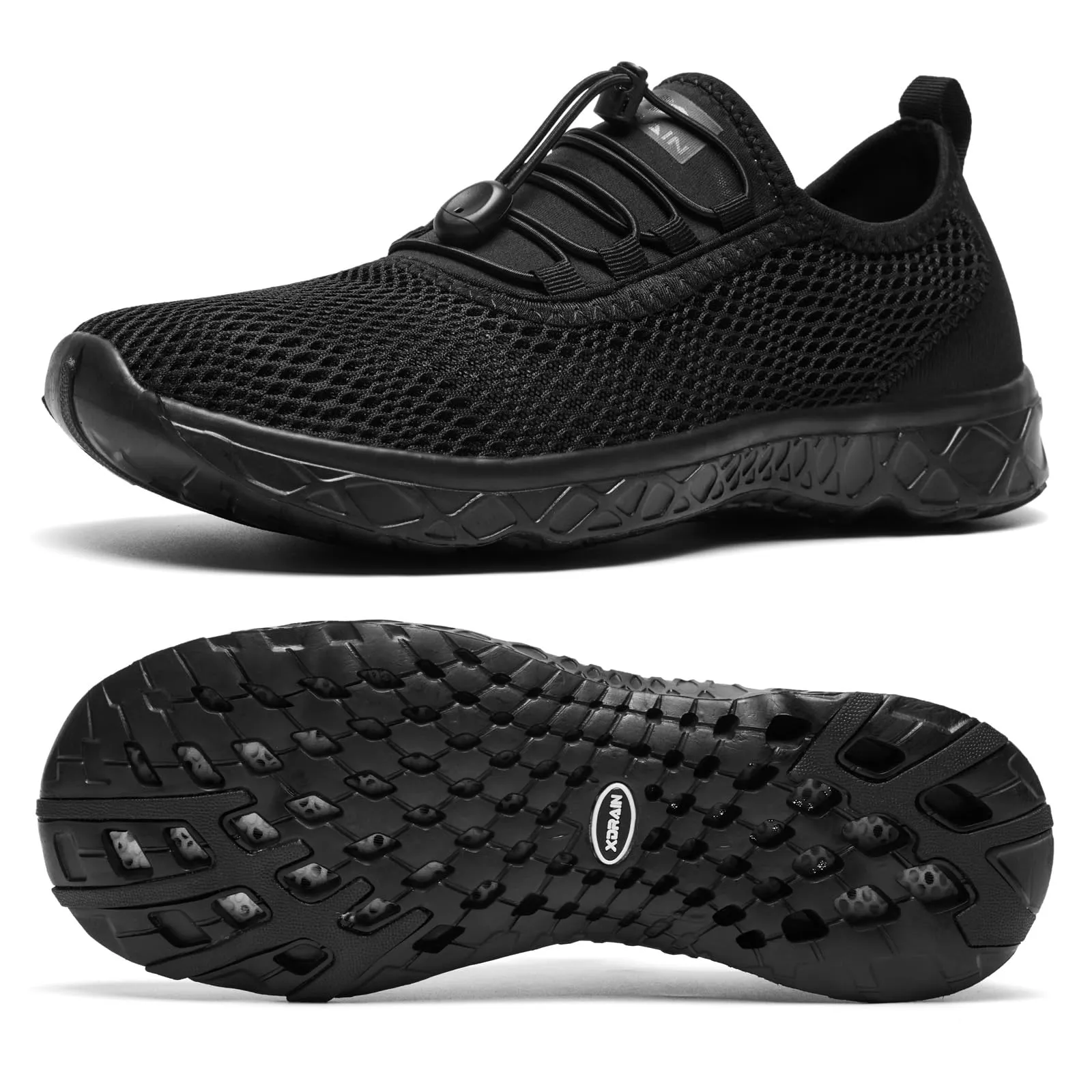 Mens Xdrain Classic Knit 3.0 - High-Performance, Breathable Water Shoes by Aleader