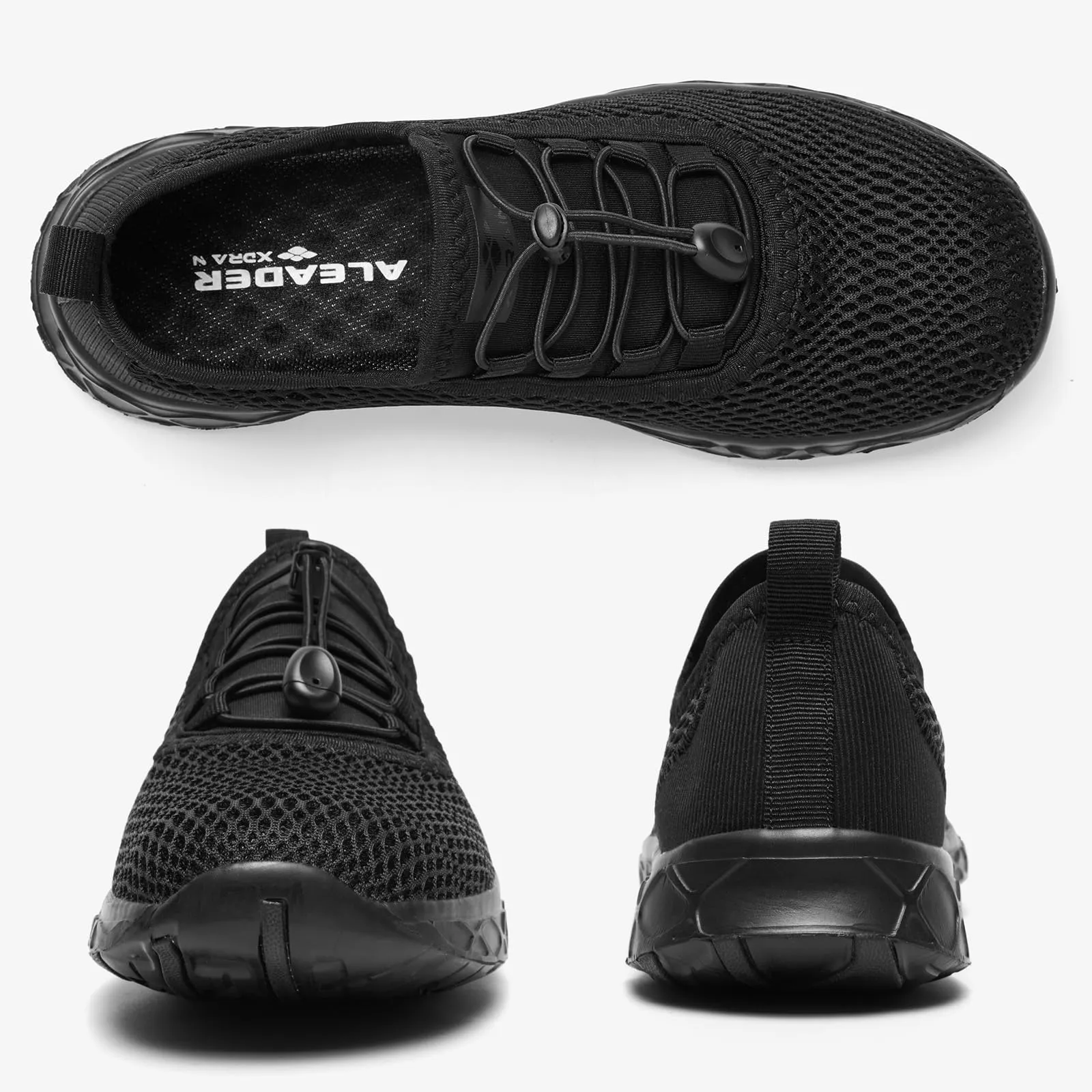 Mens Xdrain Classic Knit 3.0 - High-Performance, Breathable Water Shoes by Aleader