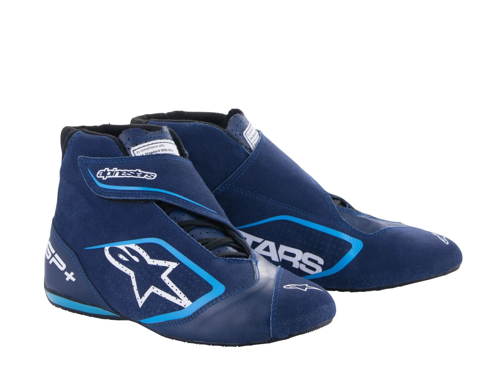 ALPINESTARS 2710723_7179_9 Racing shoes SP , FIA 8856-2018, ultramarine blue/light blue, Size 42