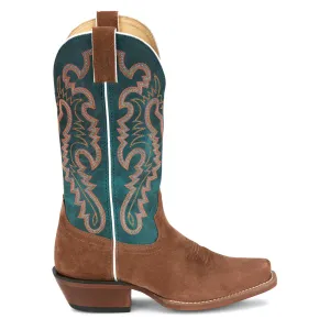 Annie Up Embroidered Square Toe Cowboy Boots