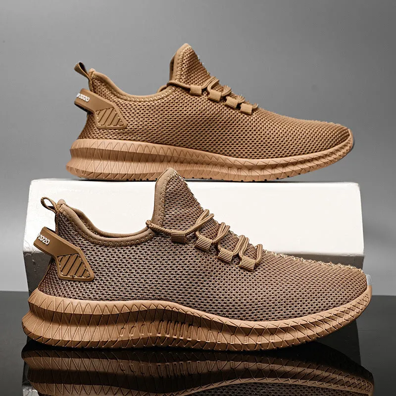 Autumn All-Match Trend Extra-Large Men's Shoes 45 Fly Woven Sports And Leisure