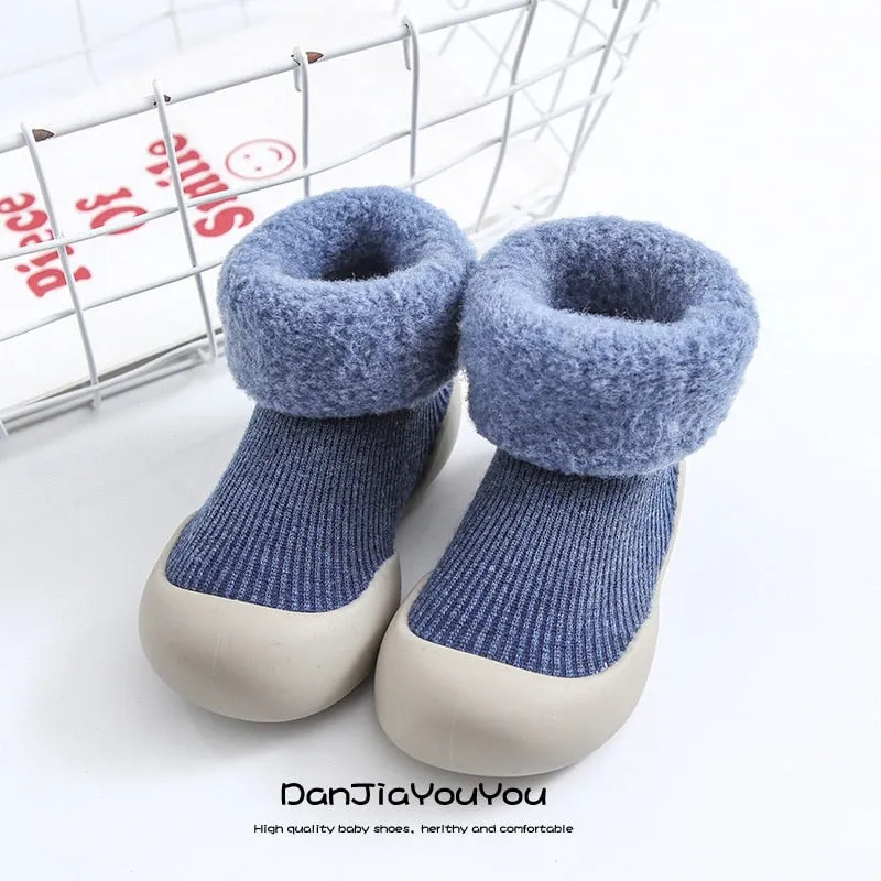 Baby Socks/ Girl Sneakers Newborn Indoor Shoes for 0-3 yrs