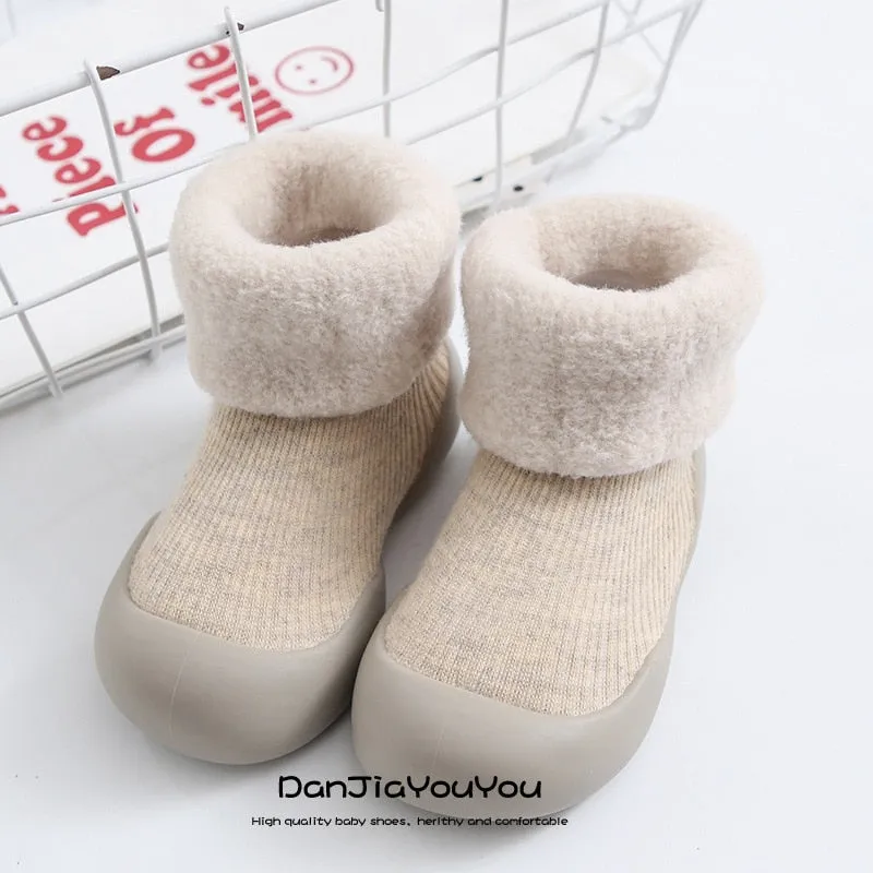 Baby Socks/ Girl Sneakers Newborn Indoor Shoes for 0-3 yrs