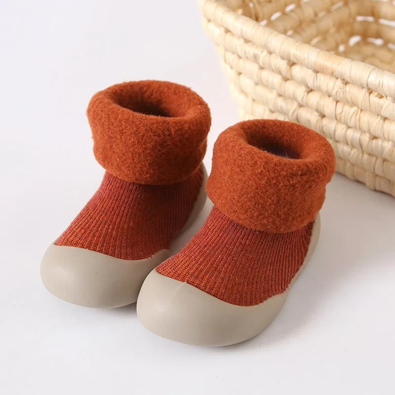 Baby Socks/ Girl Sneakers Newborn Indoor Shoes for 0-3 yrs