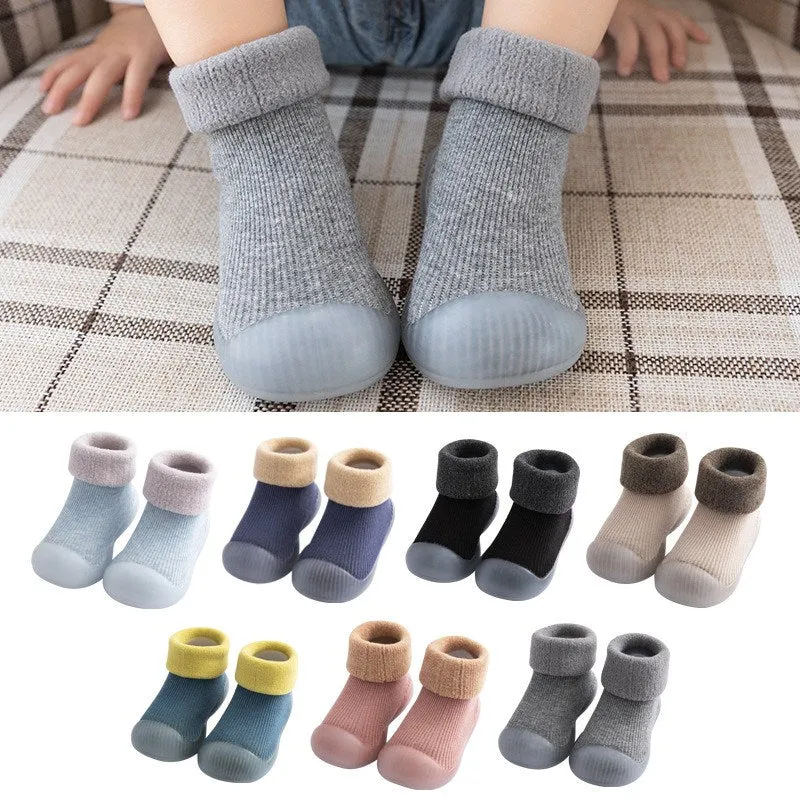 Baby Socks/ Girl Sneakers Newborn Indoor Shoes for 0-3 yrs