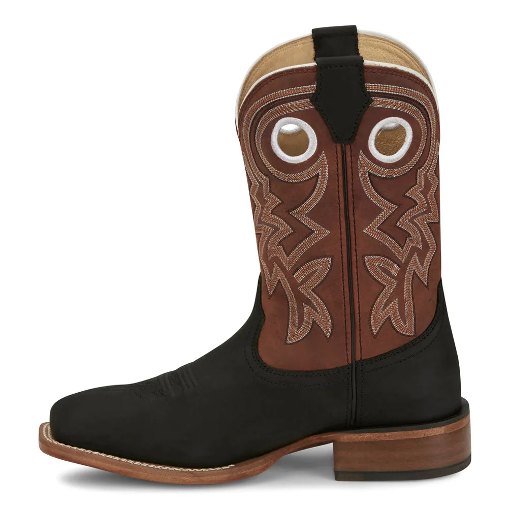 Big News 11" Wide Square Toe Cowboy Boots