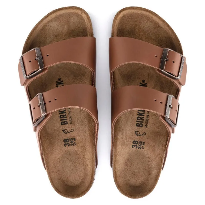 Birkenstock Arizona Women's  Natural Leather Sandals - Narrow Fit