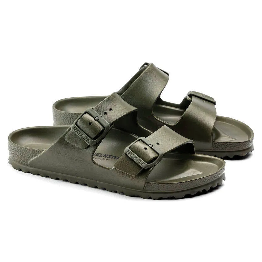 Birkenstock Mens Arizona Essentials EVA Khaki