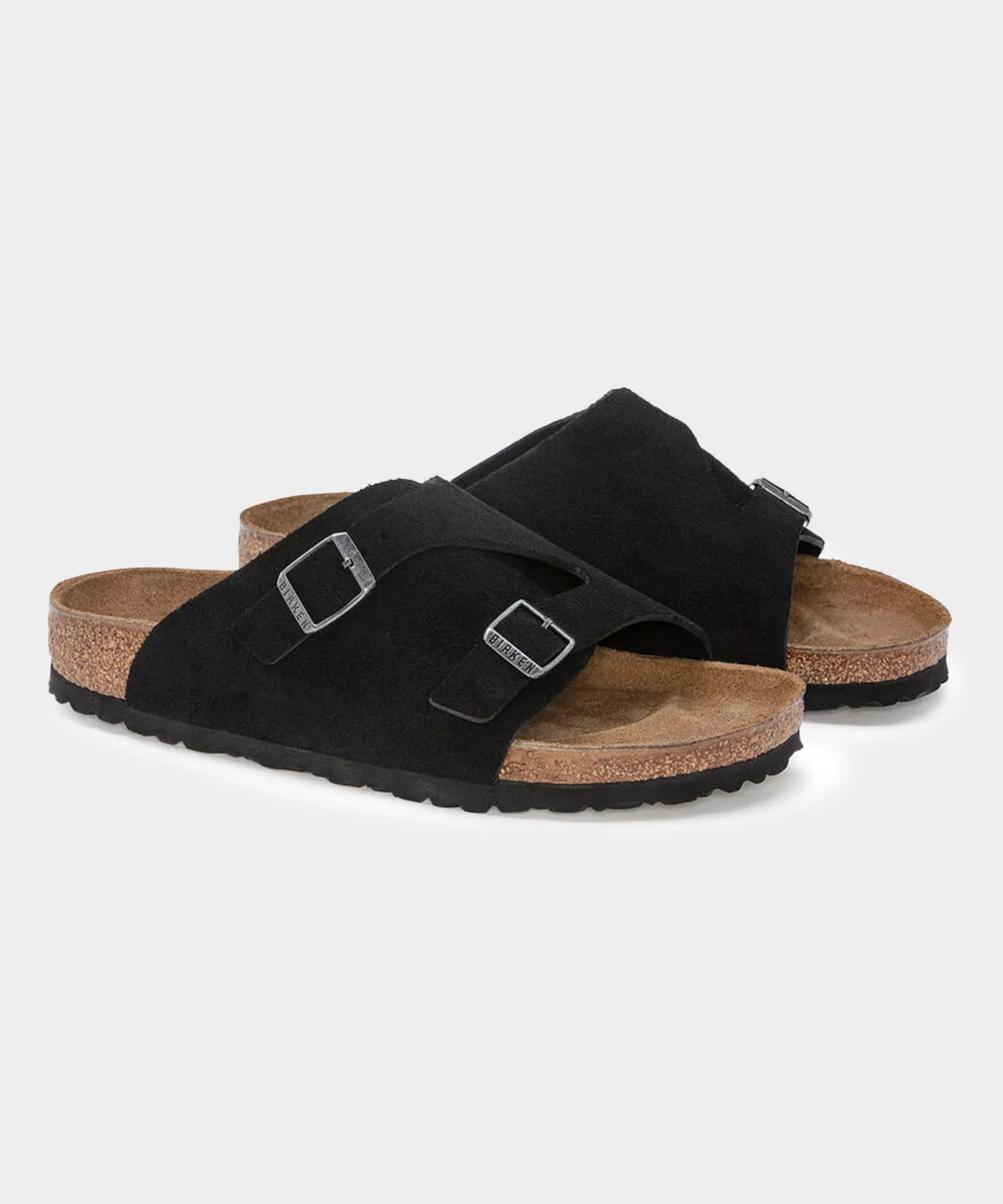 Birkenstock Zurich Suede in Black