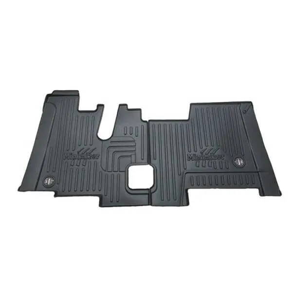 Black Kenworth Floor Mats Sleeper & Extended Day Cab Models