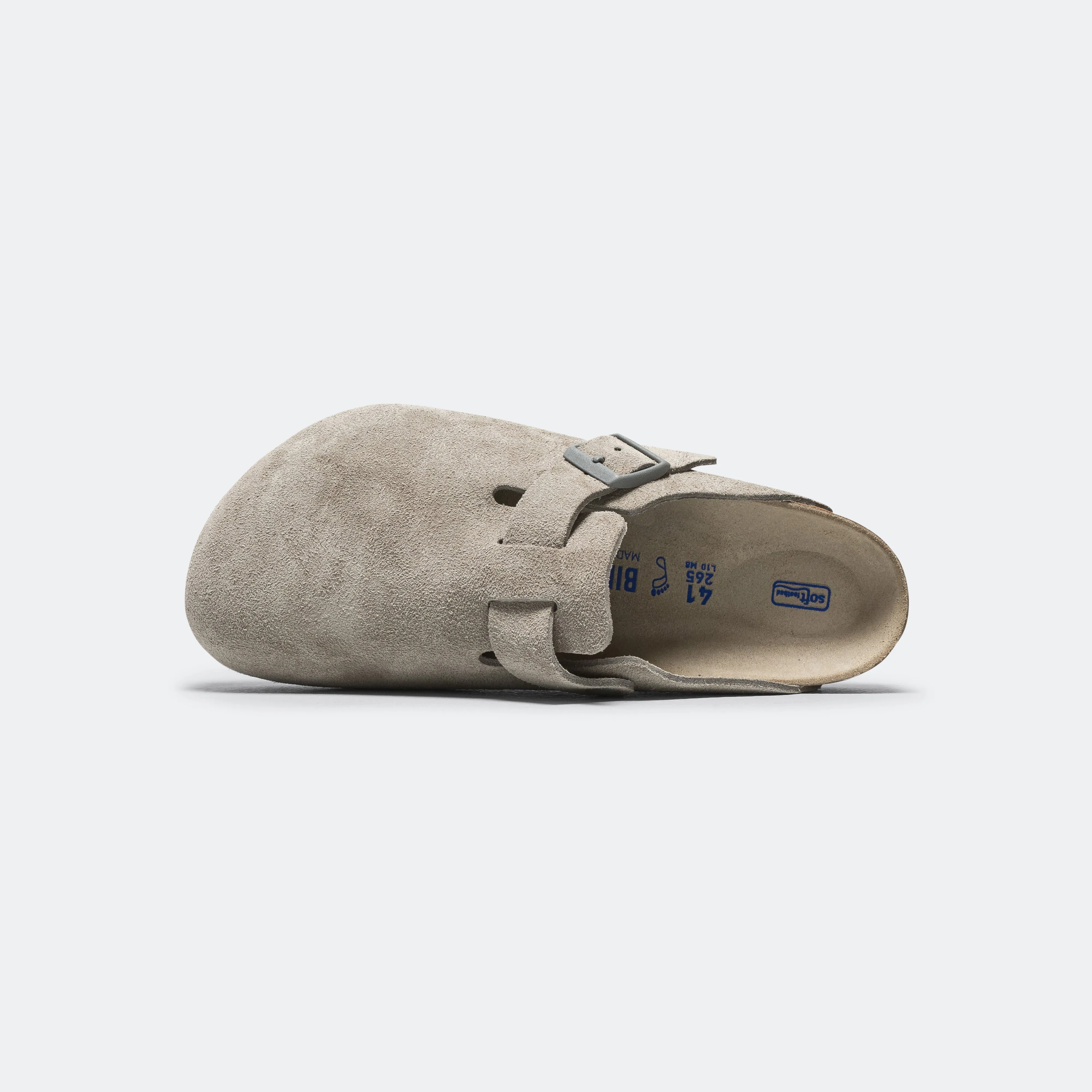 Boston SFB - Stone Coin Suede Leather