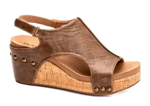 Corky's Carley Wedge - Tobacco