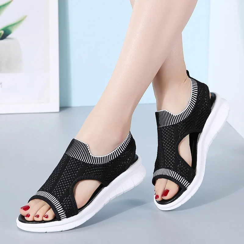 Embrace Comfort with Owlkay Casual Mesh Lightweight Sandals