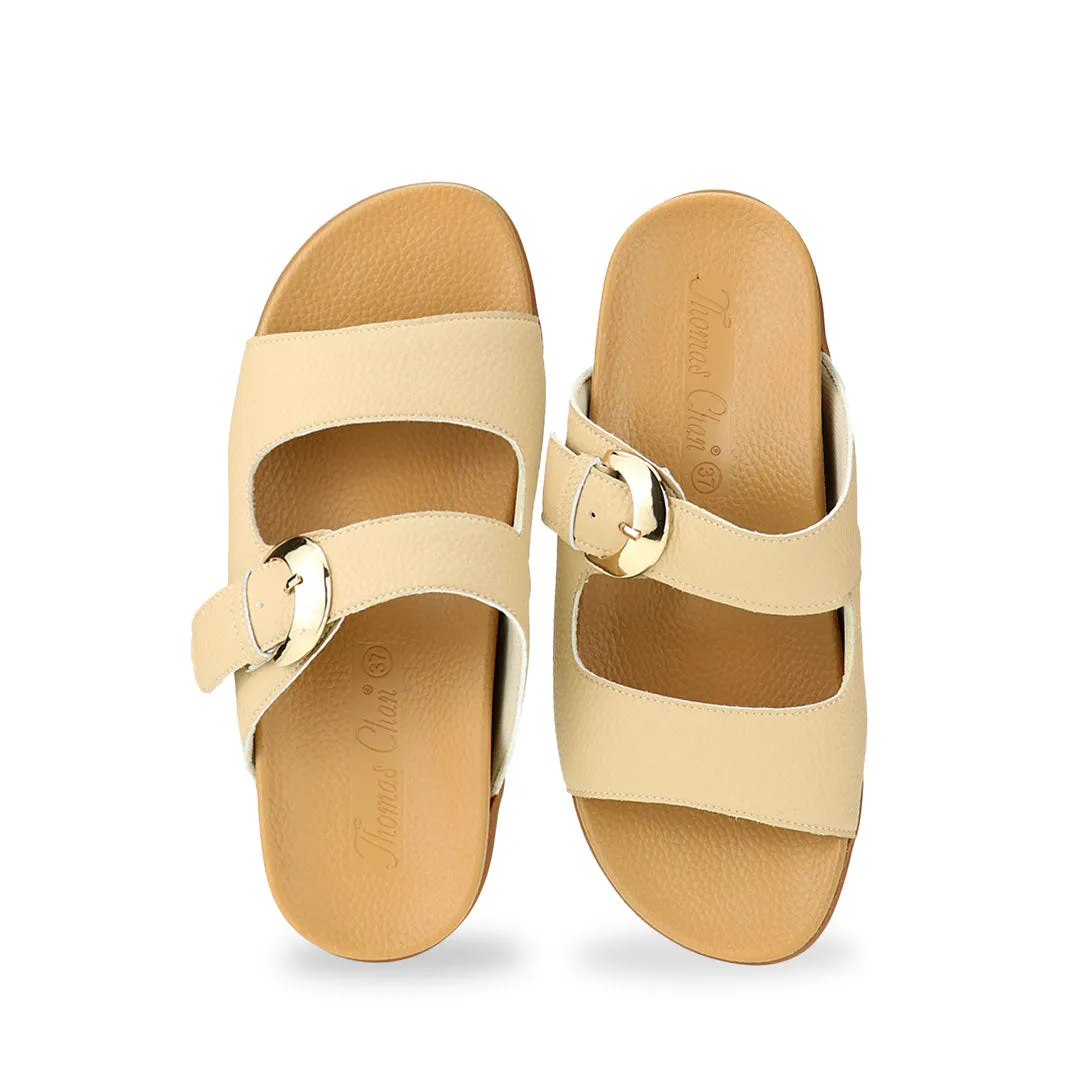 [EXTRA 20% off at cart][Wide-Fit] Great Coverage Buckle Flat Sandals