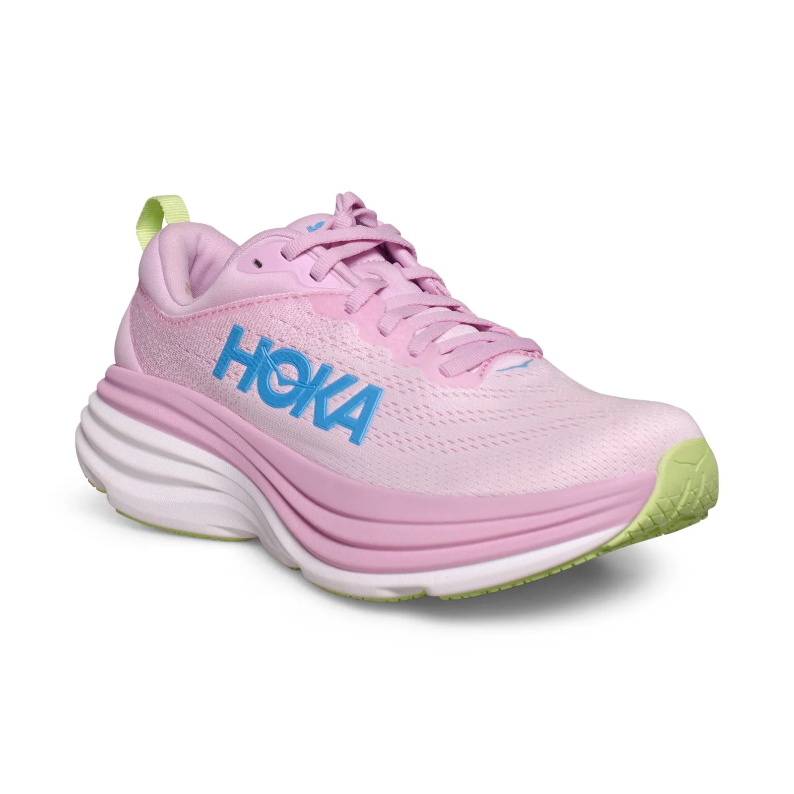 Hoka Bondi 8 Pink Twilight/Waterpark Running Shoes - Women's