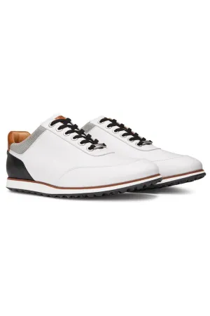 Men's Royal Albartross Golf Shoes | The Richmond White/Mocha