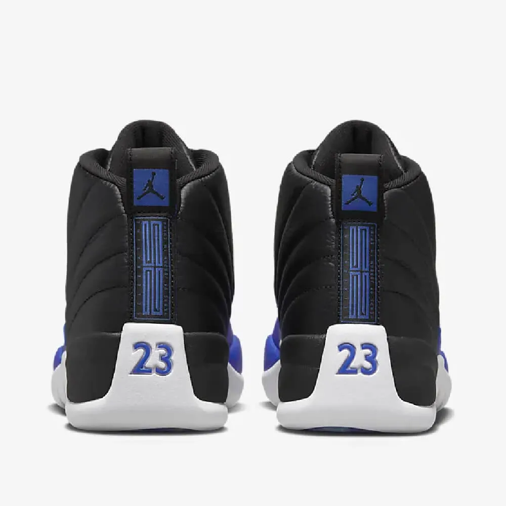 Nike Air Jordan 12 Retro Sneakers, Black/Blue/White