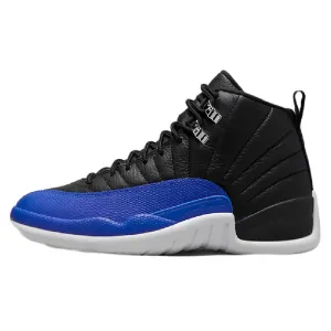 Nike Air Jordan 12 Retro Sneakers, Black/Blue/White