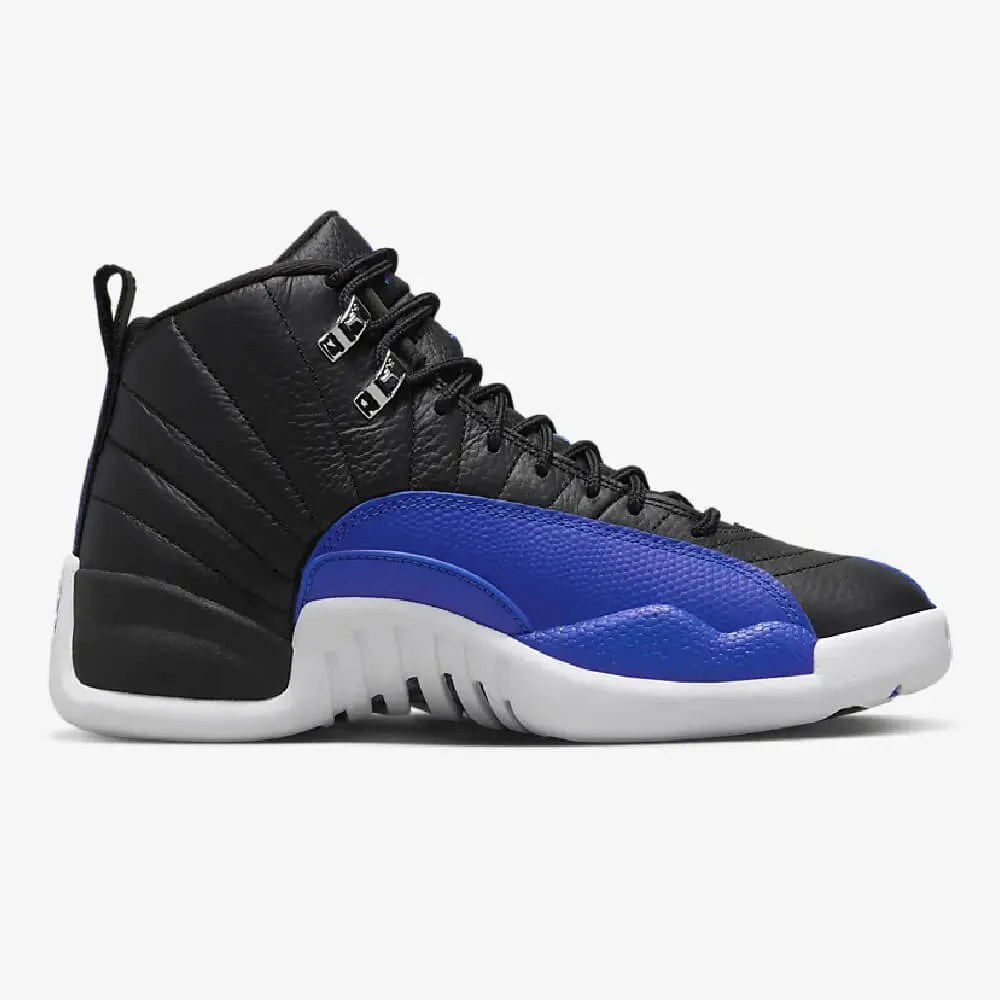 Nike Air Jordan 12 Retro Sneakers, Black/Blue/White