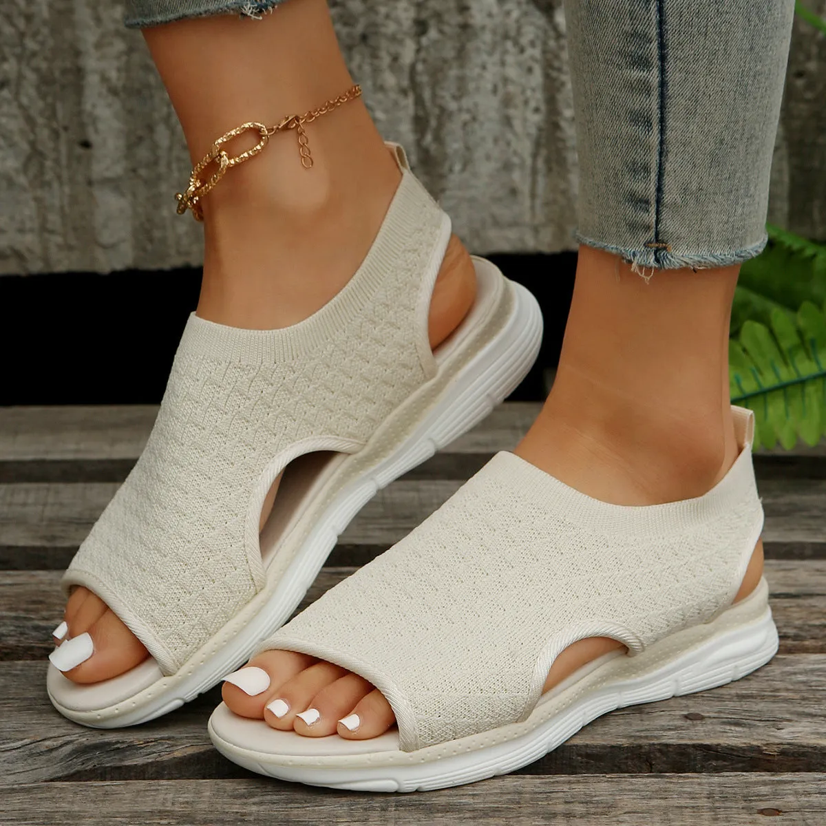 OCW Orthopedic Women Sandals Breathable Open Toe Arch Support Summer