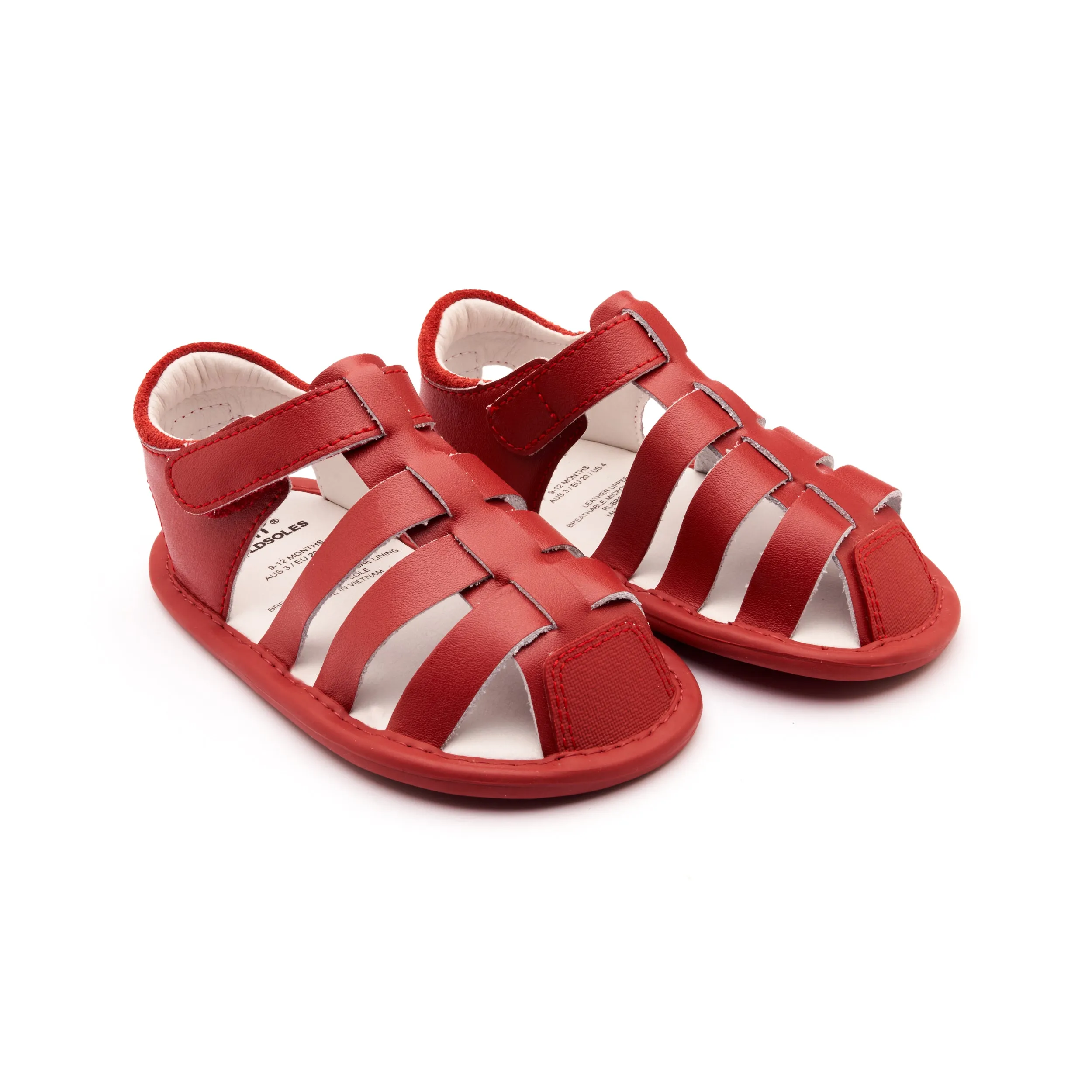 Old Soles Splash Away Red Baby Sandals