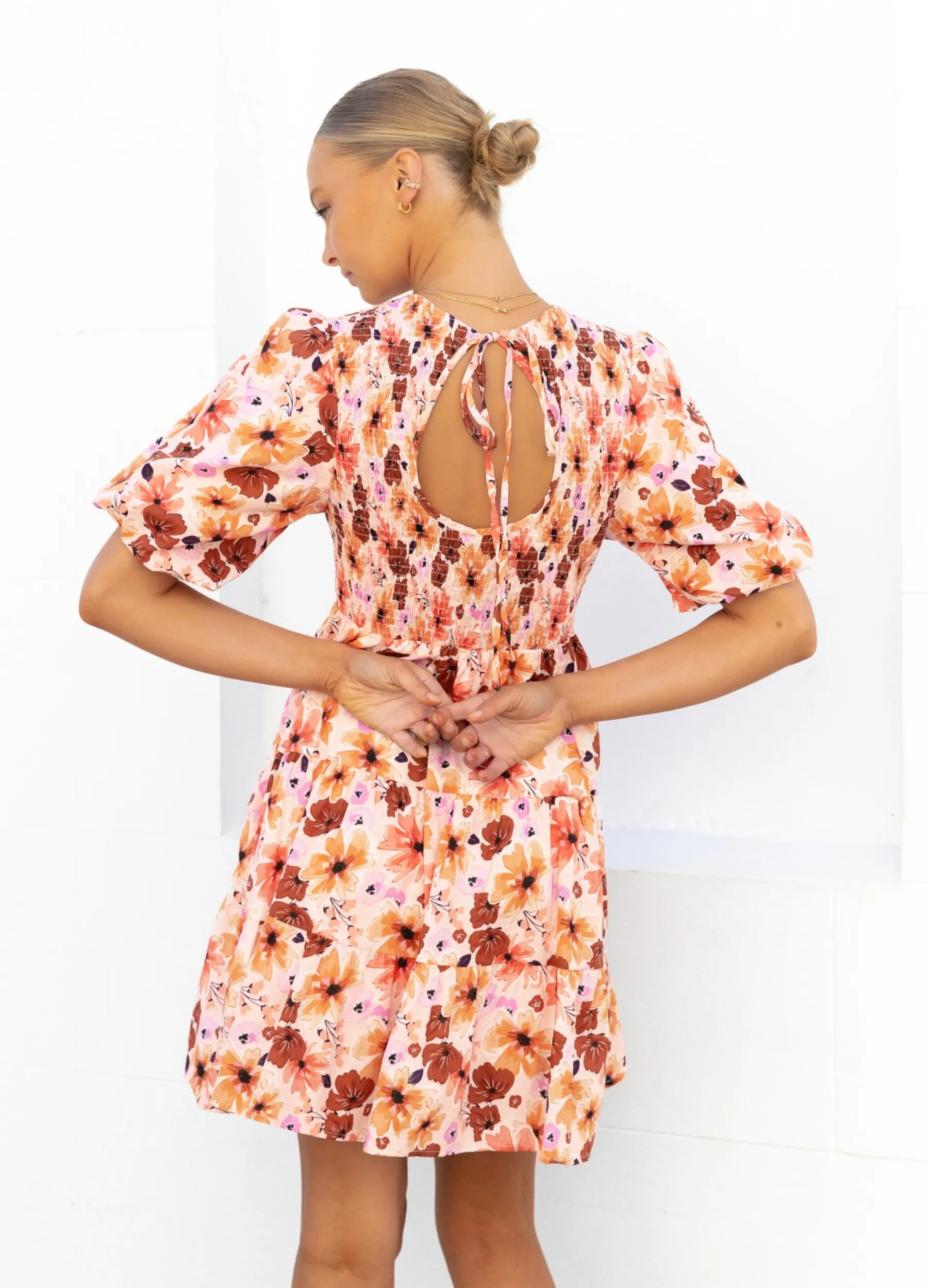 Paper Heart - Short Sleeve Maeve Mini Dress