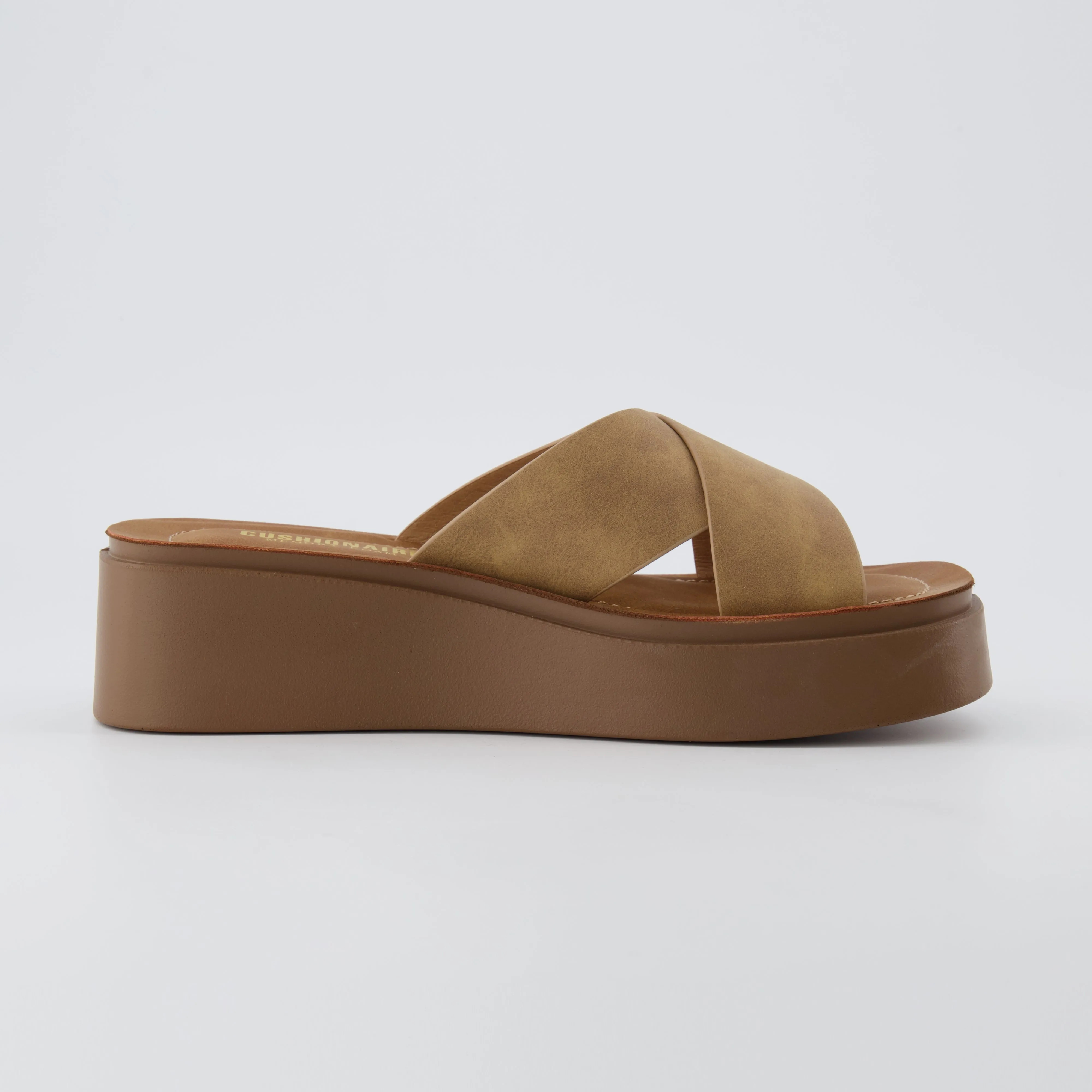 Pepe Crossband Platform Sandals