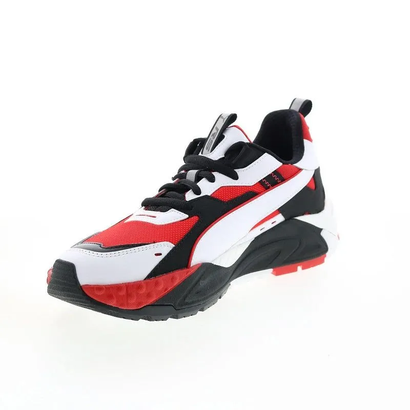 Puma Men's RS TRCK Super Lifestyle Shoes - Red / Black / White