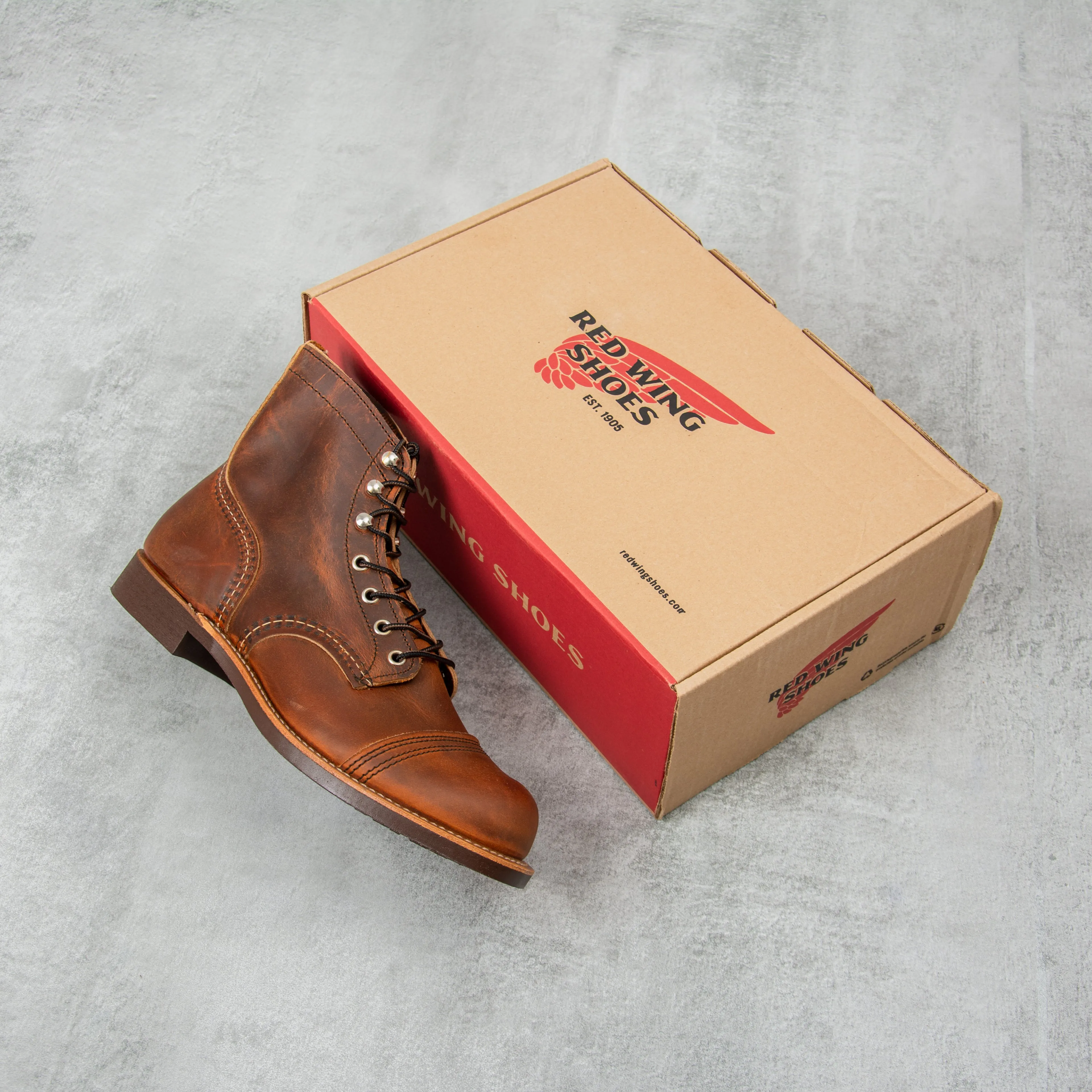 Red Wing Iron Ranger Boot 8085 - Copper Rough & Tough