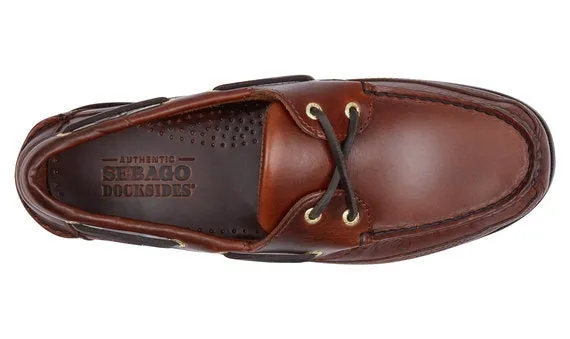 Sebago Mens Schooner Brown Gum