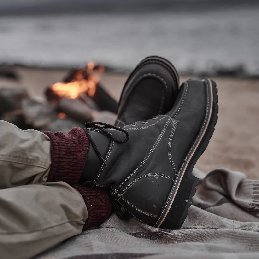 Selkirk Moc Work Boot - Oak Brown by Hoggs of Fife