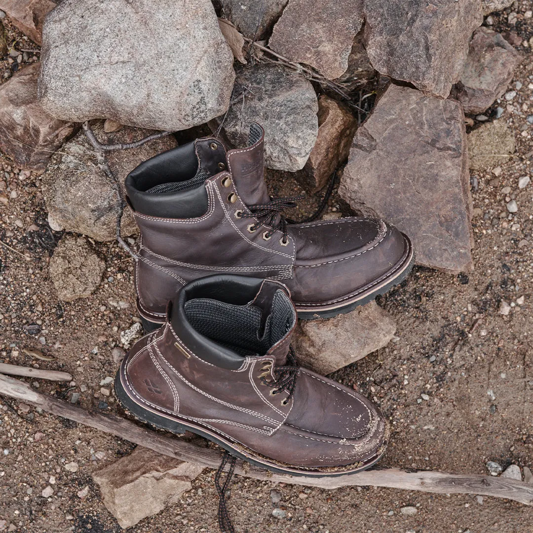 Selkirk Moc Work Boot - Oak Brown by Hoggs of Fife