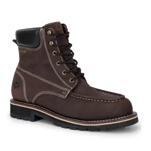 Selkirk Moc Work Boot - Oak Brown by Hoggs of Fife