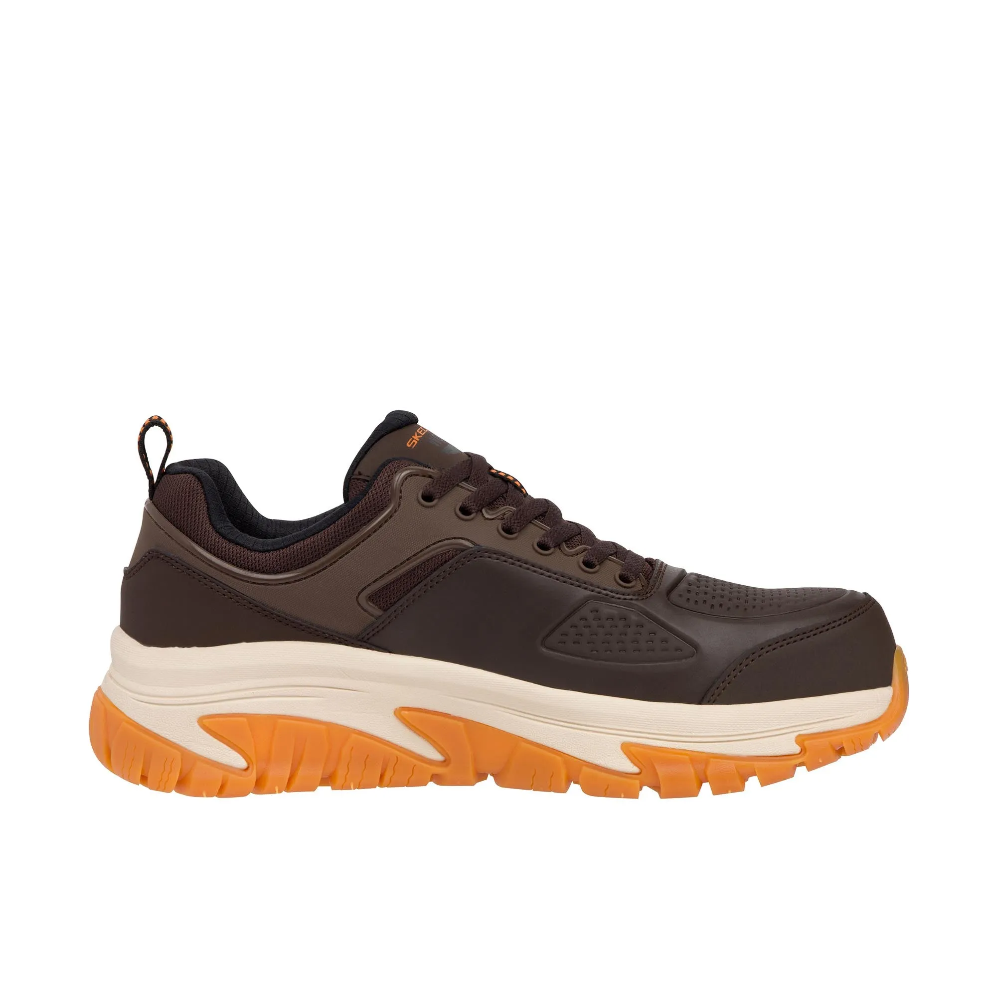 Skechers Arch Fit Road Walker Raylan Composite Toe Brown