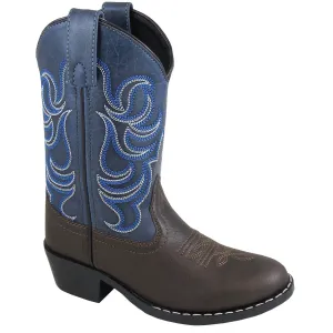 Smoky Mountain Toddler Monterey Brown/Navy Cowboy Boot