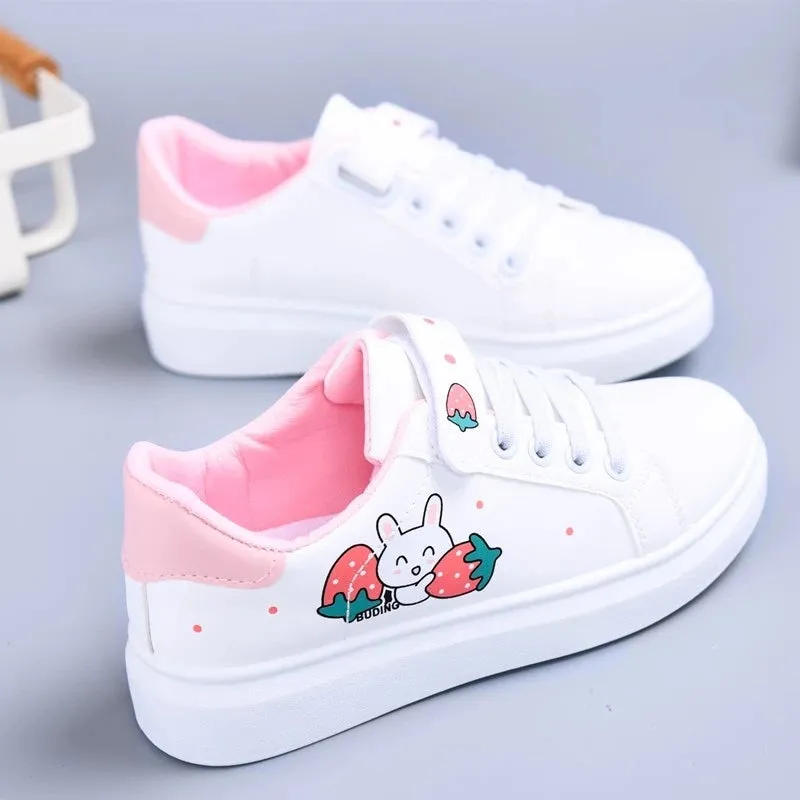 Strawberry Bunny Sneakers