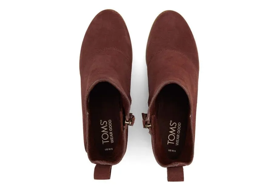 Tom’s Sutton Suede Wedge Boot FINALE SALE