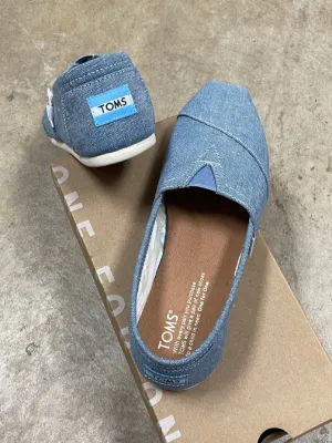 Toms Women Classic Blue Slub Chambray