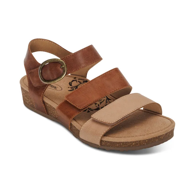 Women's Aetrex Lilly SC561WN Color:  Walnut