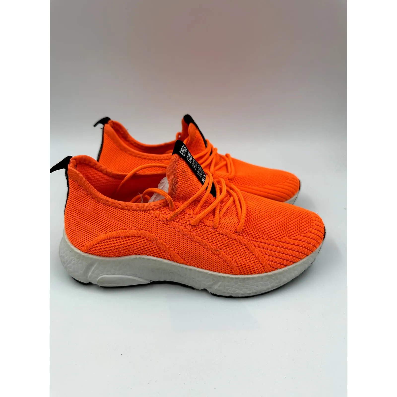 Women's Size 6.5, Bright Orange Sneaker with Foam Sole for Ultimate Comfort